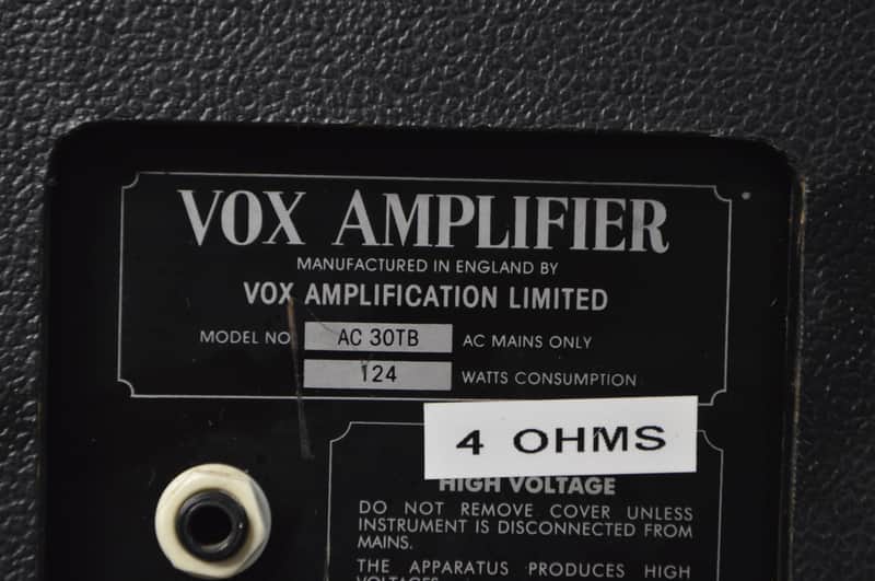 VOX AC30TB 1991-1993 (Rose Morris)