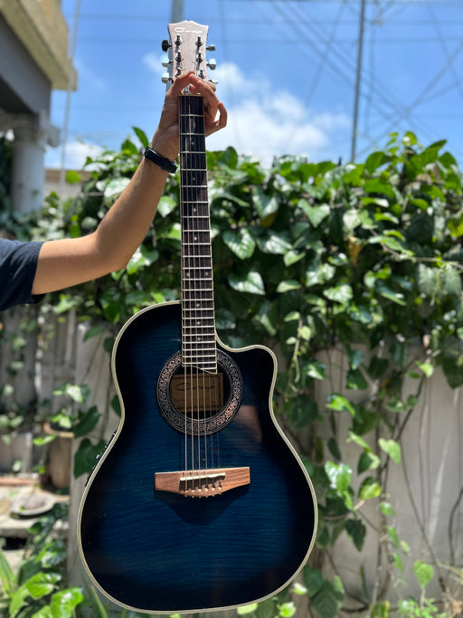 Guitarra Electroacústica Caraya Azul SP-721 (USADO)