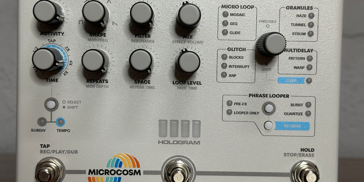 Hologram Electronics Microcosm — Pepis Music - The Musician's Cavern