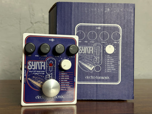 Electro Harmonix Synth9 Synthesizer Machine Pedal