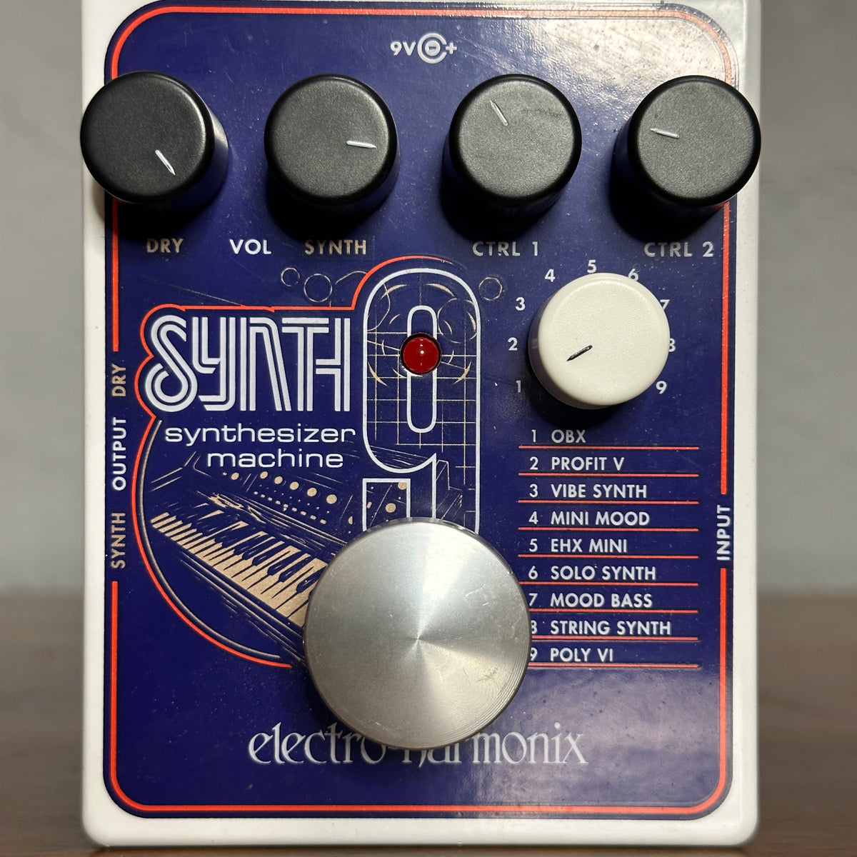 【レア！ギターシンセ】Electro-Harmonix SYNTH9 Electro Harmonix Synth9 Synthesizer Machine Pedal — Pepis Music