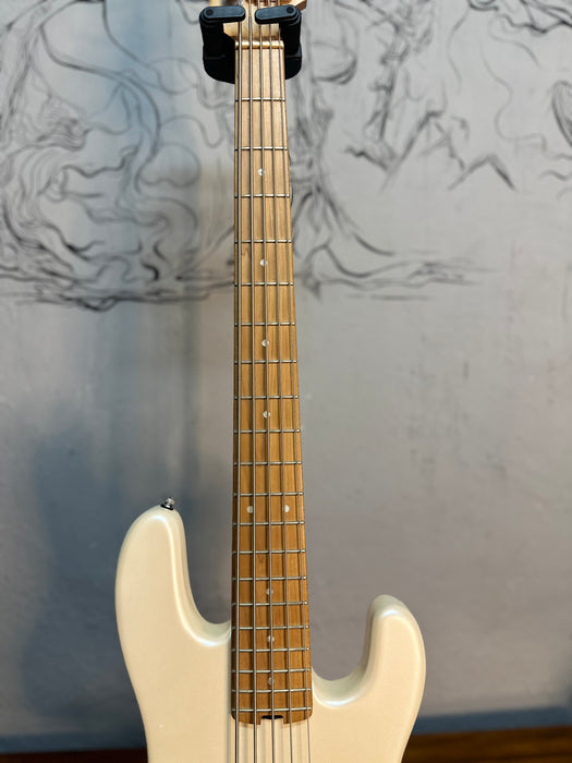 Charvel Pro-Mod San Dimas Bass PJ V - Platinum Pearl