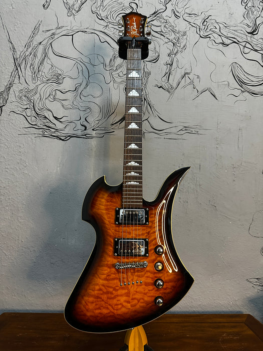 B.C. Rich Mockingbird Masterpiece Quilt Sunburst