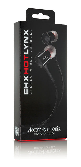EHX Hot Lynx Earbuds with Remote and Mic