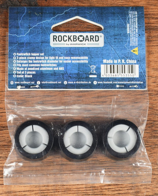 ROCKBOARD BIGTOE FOOTSWITCH TOPPER 3 PACK (BOTONES PARA PEDAL)