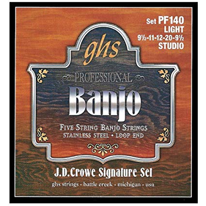 GHS banjo five strings