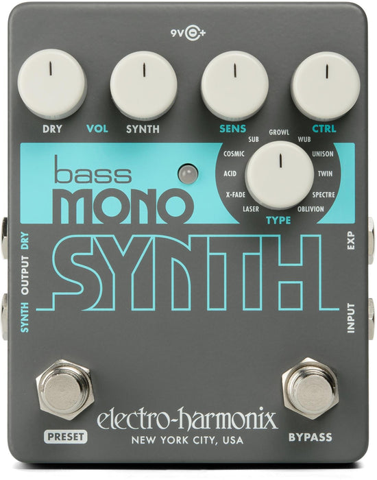 Electro Harmonix Bass Mono Synth Bass Synthesizer