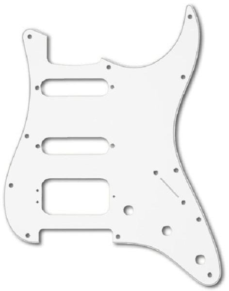 White Pickguard for Stratocaster® HSS PROLINE