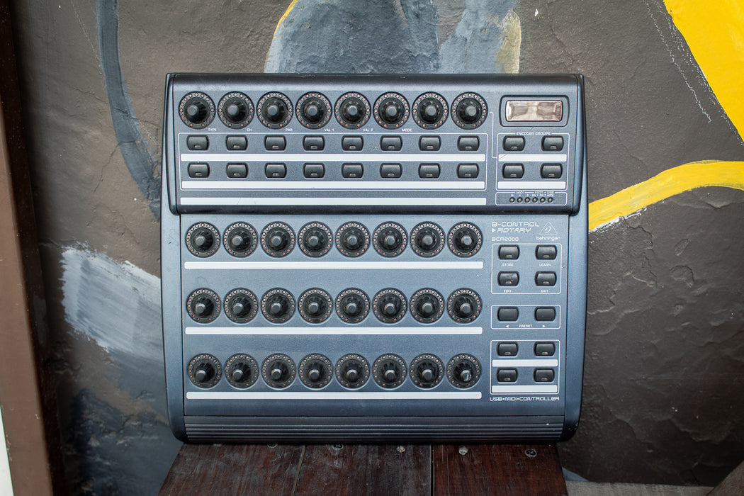 Bcr Control Box Behringer B-Control Rotary BCR2000 USB/MIDI Control Surface (USADO ...
