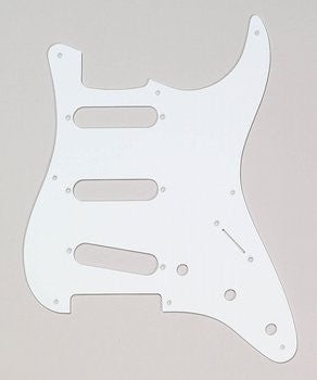PG-0550-025 White Pickguard for Stratocaster®