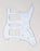 White Pearloid Pickguard for Stratocaster HSH