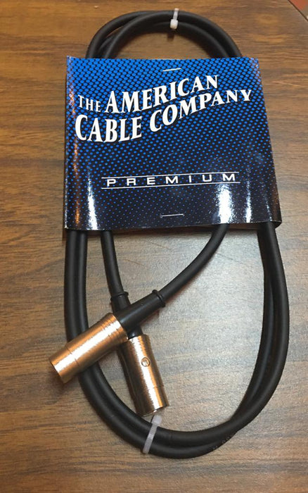 Cable Midi 5 Pin - American Cable Company Premium (1.82mts)