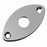 Gotoh Nickel Football jackplate (tapa para jack)